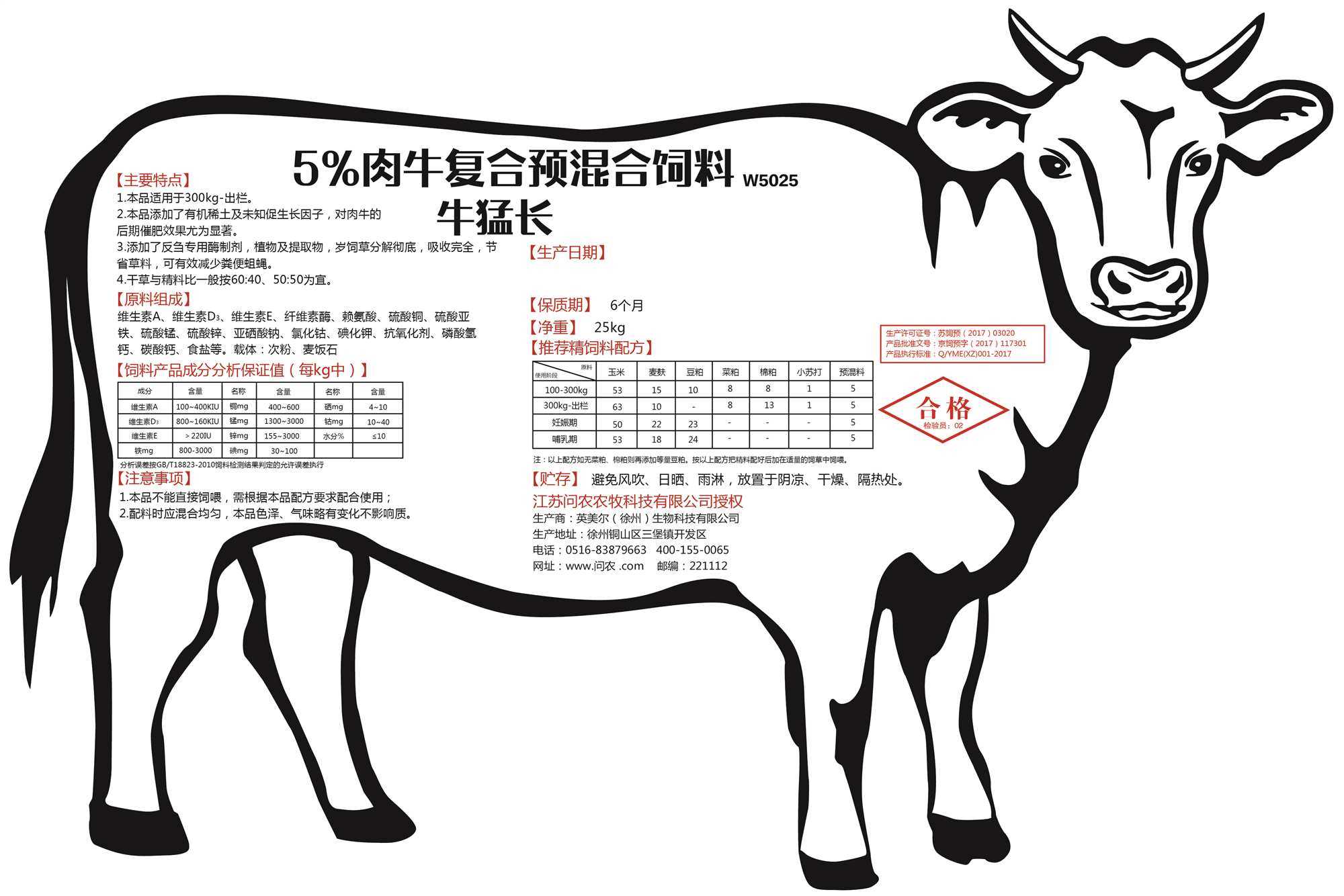 肉牛育肥饲料配方